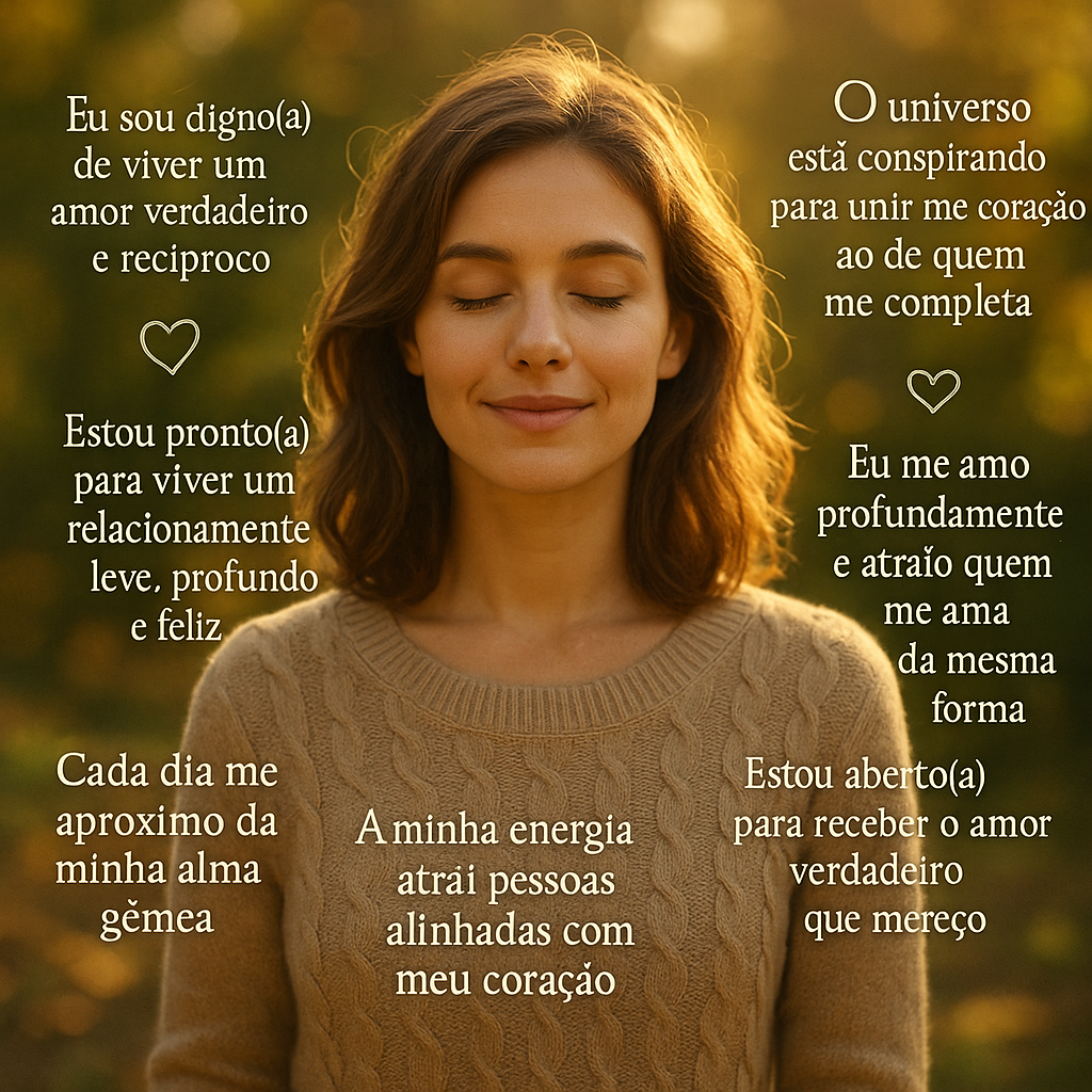 Frases da Lei da Atração para Atrair o Amor