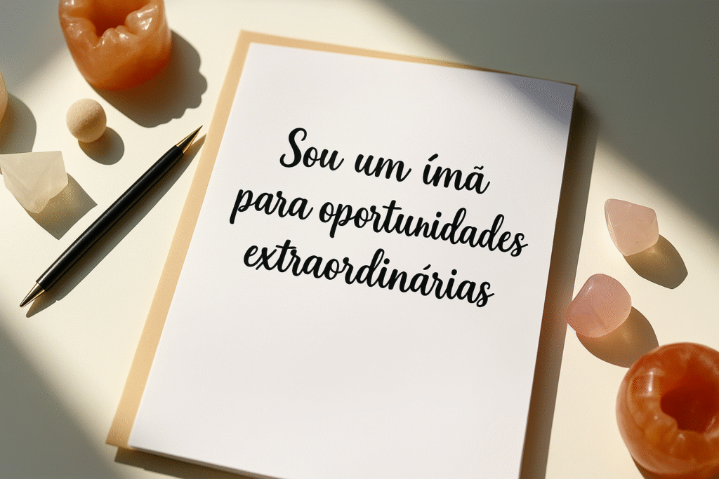 frases positivas da Lei da Atração para sucesso